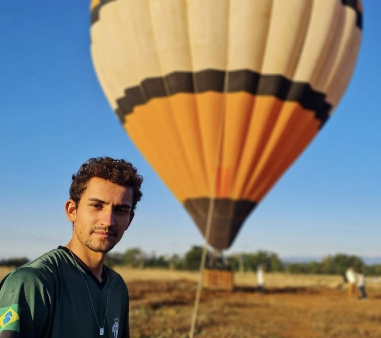 Paulo - piloto de balão